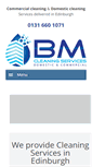 Mobile Screenshot of benmartincleaning.com